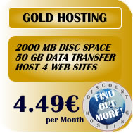 Discount Hosting Gold