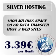 Discount Hosting Silver